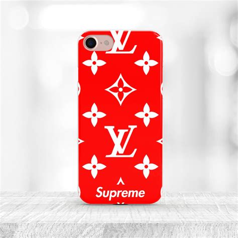 supreme lv case iphone 7|supreme x Louis Vuitton hoodie.